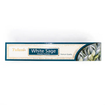 Tulasi Premium, White Sage, Masala Incense, 15 g